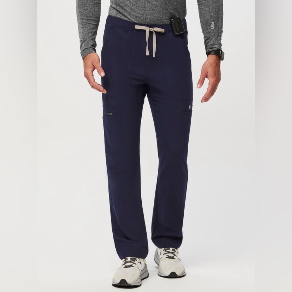 Figs Mens Navy Cairo Cargo Pants Size Large